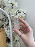 Clear quartz polished point