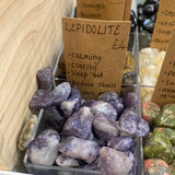Lepidolite tumble