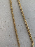 Gold link pendant chain