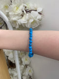 Turquoise bead bracelet