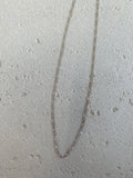 16” Sterling silver figaro chain