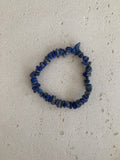 Lapis lazuli Chipped bracelet