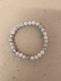 Howlite bead M