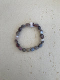 Botswana agate tumblestone bracelet