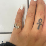 silver half moon