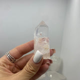 Clear quartz raw point