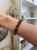 Tigers eye adjustable bracelet