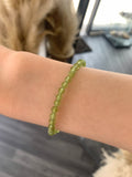 Peridot Smooth Bracelet