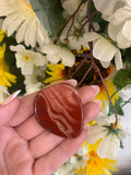 Red jasper thumbstone
