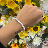 Howlite bead M