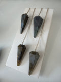 Labradorite pendulum