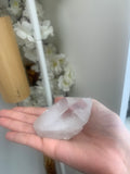 Clear quartz raw point