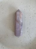 pink amethyst point L