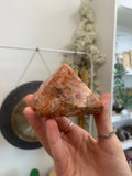 Sunstone point incense holder