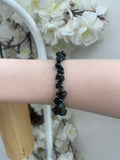 Obsidian Chip bracelet