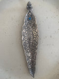 Buddha silver leaf