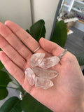 Clear quartz points