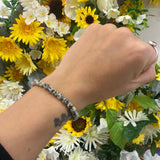 Dalmatian Jasper Bead bracelet