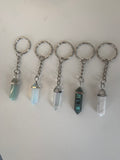 Crystal key rings