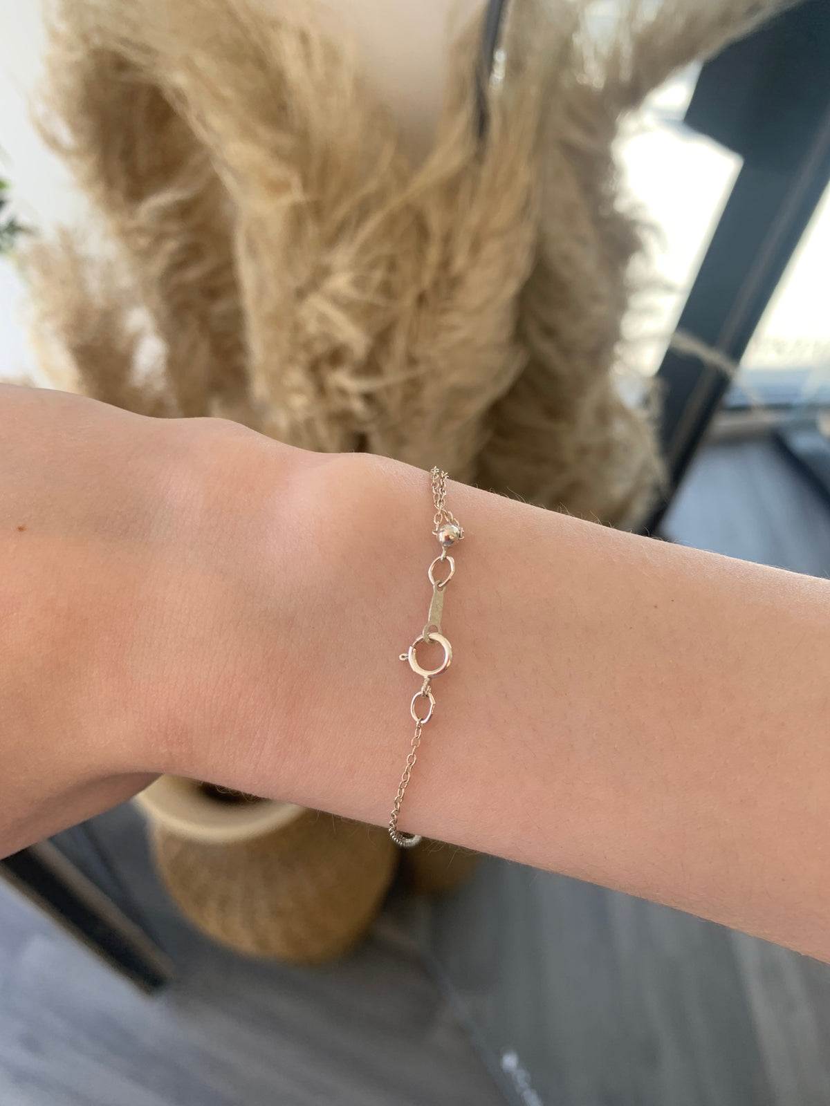 Sterling Silver Threader Bracelet