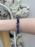 Lapis lazuli Chipped bracelet