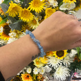 Aquamarine Chip bracelet