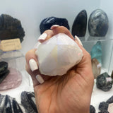 Snow Aura Quartz point M