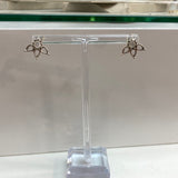 moonstone  Lotus earrings