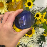 Purple Agate Slab incense holder