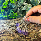 Mini Amethyst Keyring