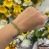 Peridot Chipped bracelet