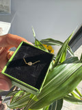 Pear gem Ear chain
