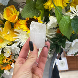 Clear quartz cylinder