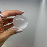 Selenite sphere