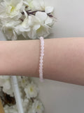 Rose quartz Facet