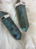 Crystal point necklaces