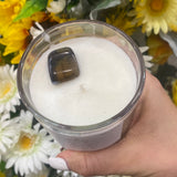 Leo zodiac candle