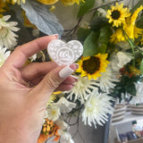 selenite zodiac heart