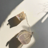 Smoky Quartz  tea strainer
