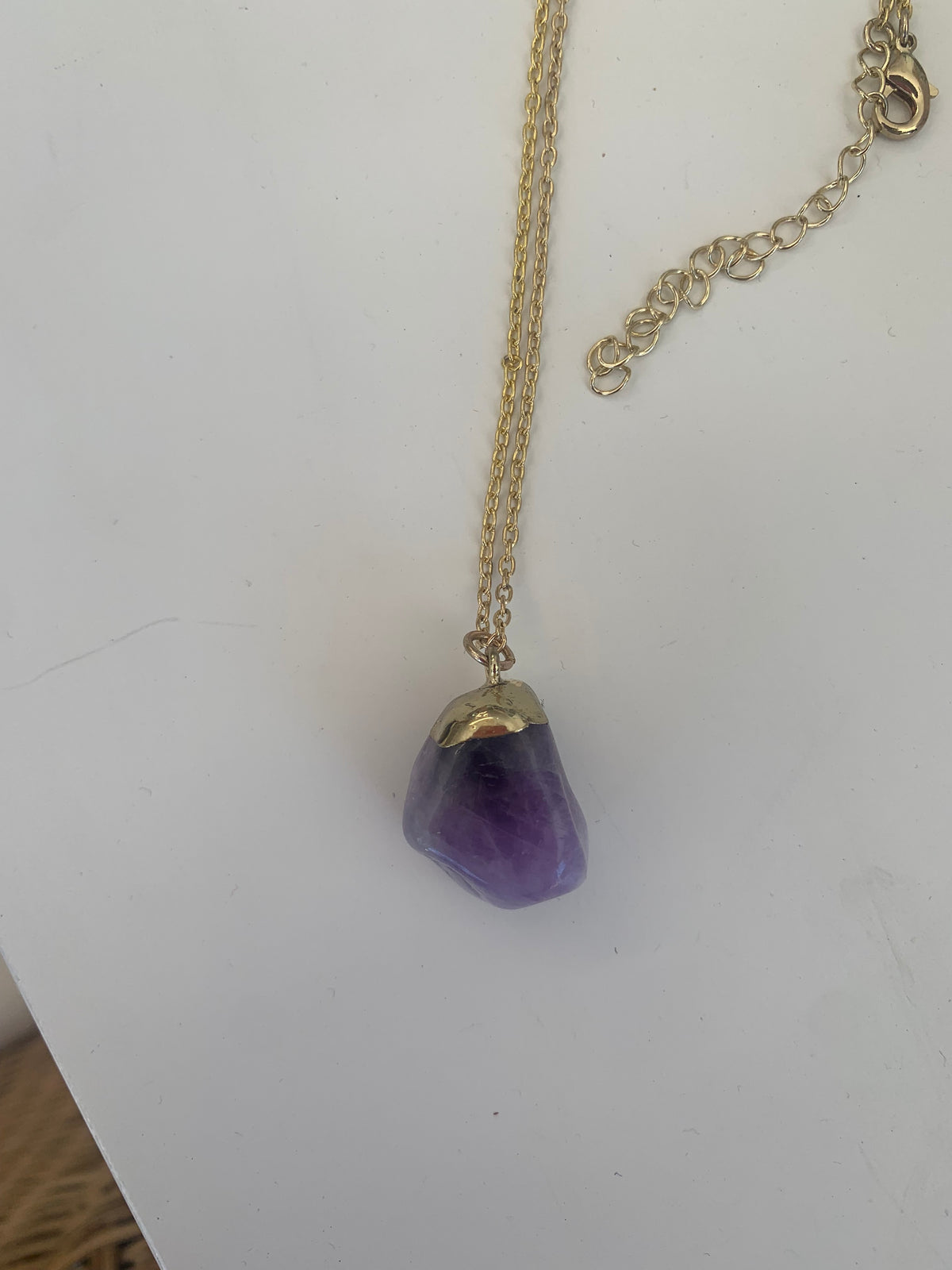 Amethyst Crystal Necklace