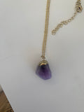 Amethyst Crystal Necklace