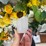 Clear quartz cylinder