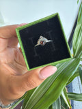 Garnet horizon ring