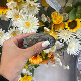 Emerald incense holder