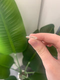 Sterling silver thin band