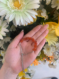 Carnelian adjustable bracelet