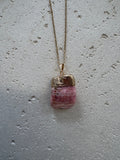 Gold Crystal necklace