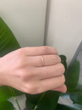 Sterling silver spark ring