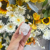 Quartz druze incense holder