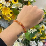Carnelian bead M